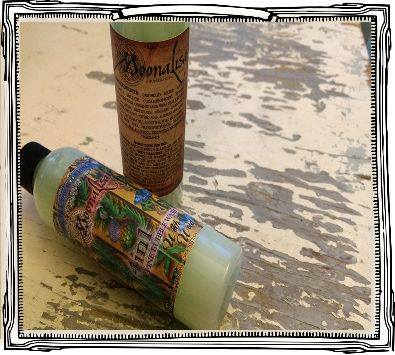 4in1 Shower Gel/Bubble Bath/Shampoo/Cleaner Summer- 8 ounce