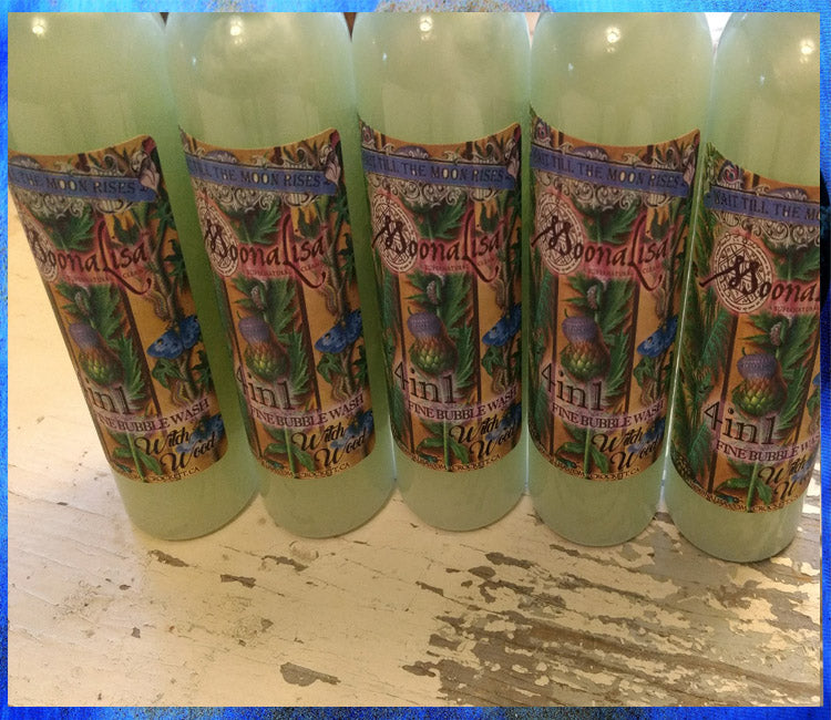 4in1 Shower Gel/Bubble Bath/Shampoo/Cleaner Summer- 8 ounce